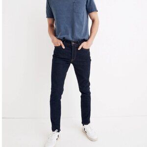 Madewell Men's Size 28/32 Skinny Dark Wash Jeans Stretch Denim #J9499